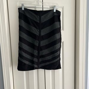 WHBM Chevron Skirt